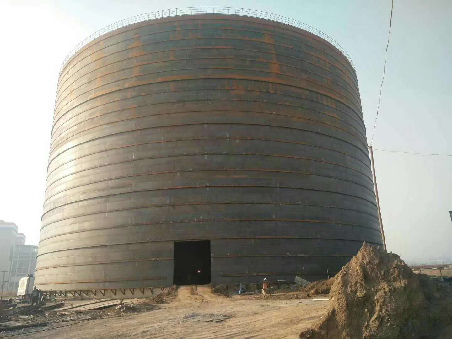 嫩江承建大型钢板库的好处及原理