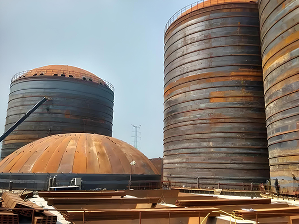 嫩江焦粉钢板仓